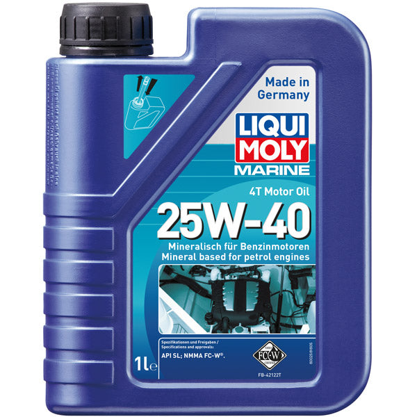 Liqui moly marine 4t engine oil 25w-40 5l