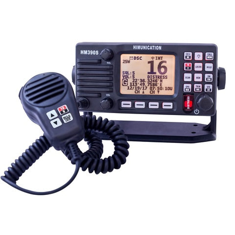 HIMUNICATION HM390S VHF DSC Klasse D m. GPS, AIS modtager og NMEA2000 & NMEA0183