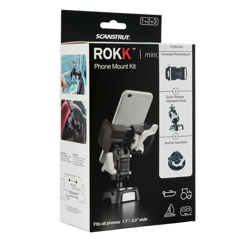 ROKK mini GPS and phone mounting kit with suction cup. rls-509-405