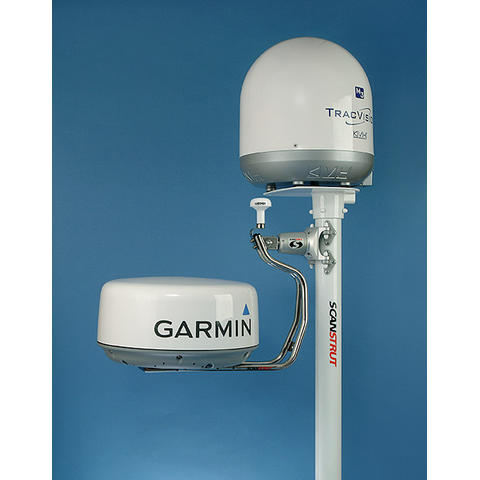 Scanstrut DLMP2-30F Self-leveling radar mast for double mounting