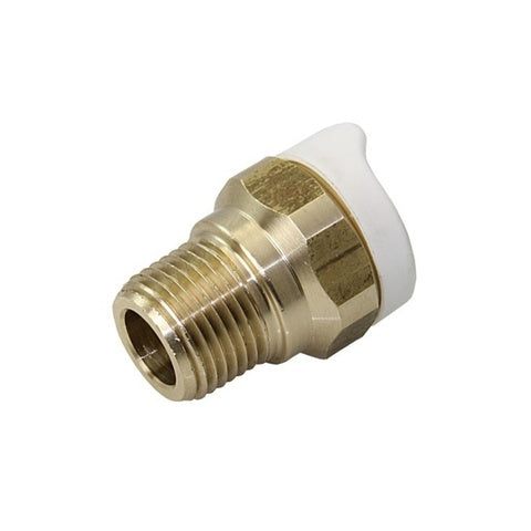 Whale WX1513 Quick Connect brass Adapter 1/2" NPT male x 15mm