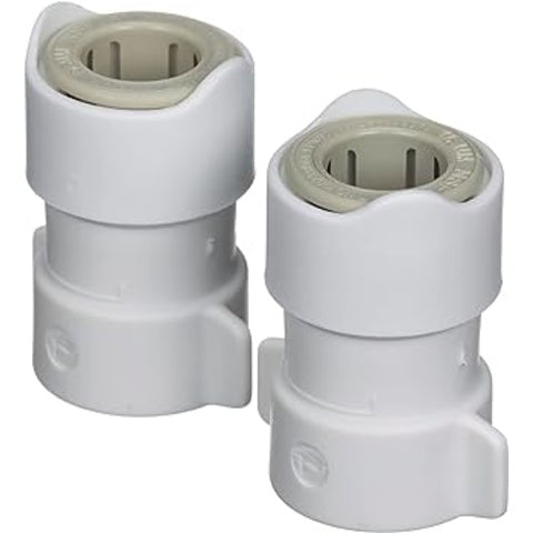 Whale WX1532 Quick-Connect 1/2" Pipe Adapter - Double Grip Design (2pcs)