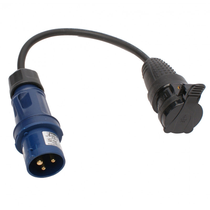 Adapter cable CEE Male/SCHUKO female