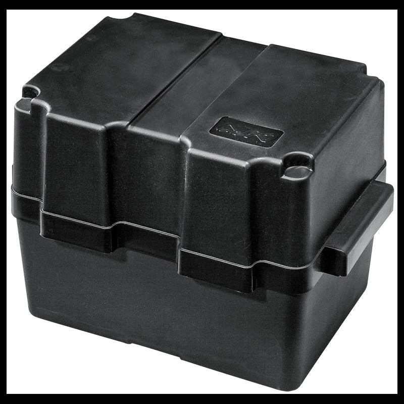 Battery box black in: 280x195x230