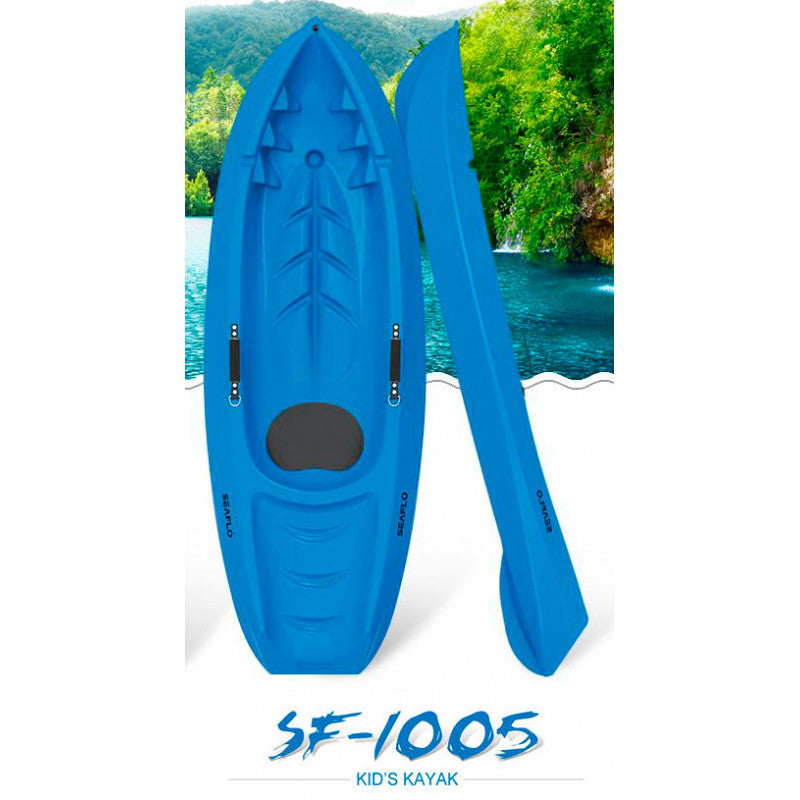 Kayak, barn, blå, standard,183cm