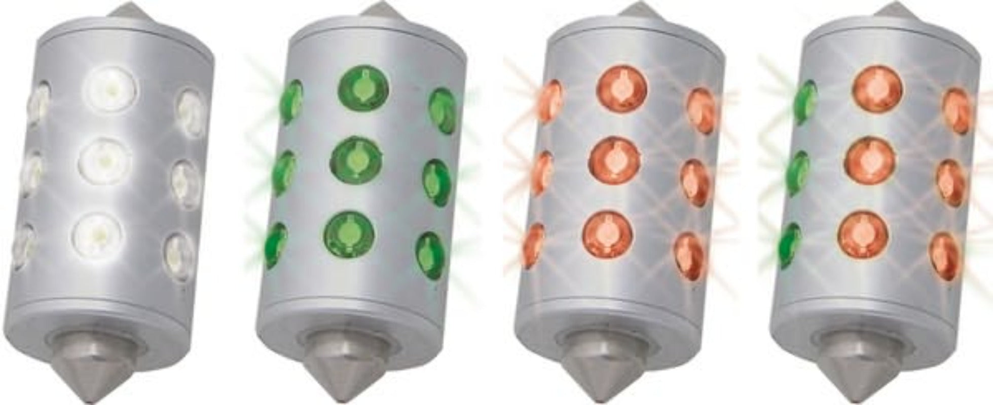 LED pinol-lampe T13x44 Grøn