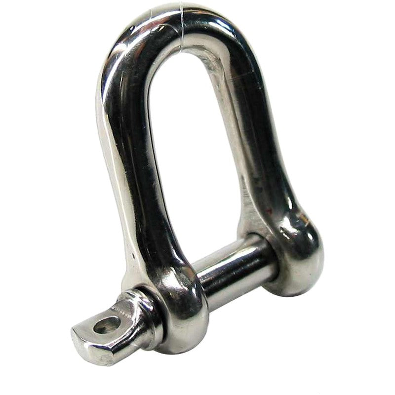 Shackle D round size AISI 316, 4 mm
