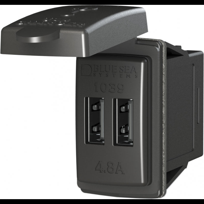 USB dual intelli. kontakt 4,8A