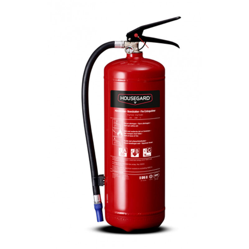 Housegard fire extinguisher 6 kg red