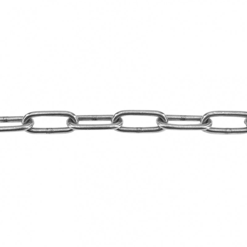 Anchor chain 3mm long link AISI 316
