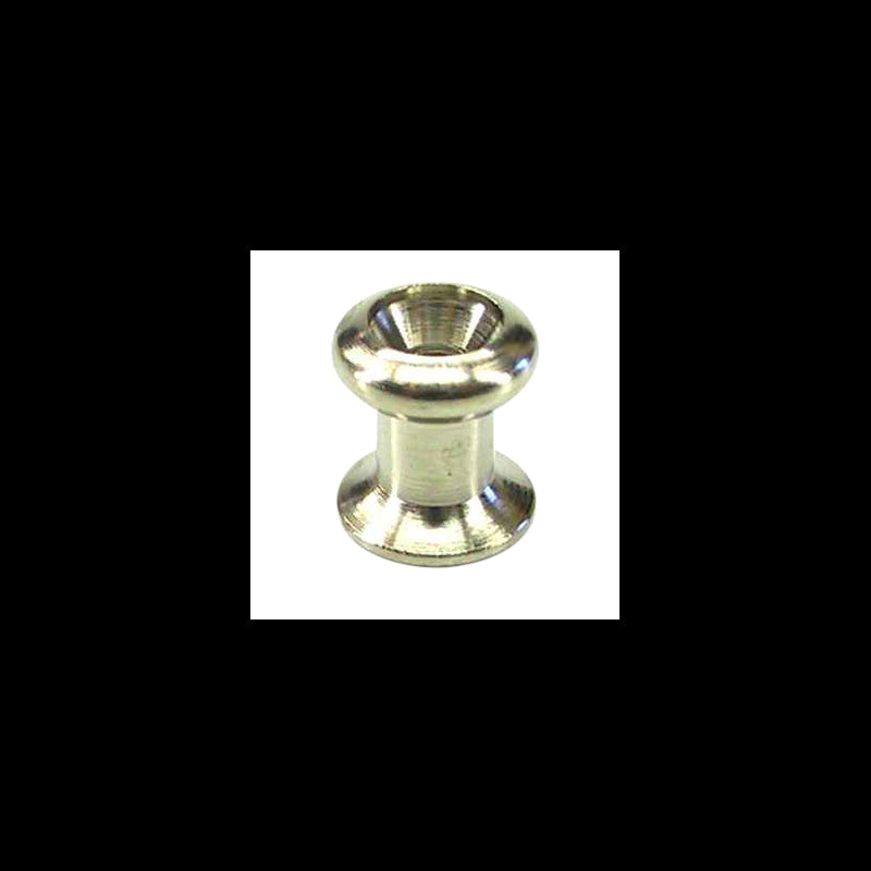 Hood button, brass, Ø11mm