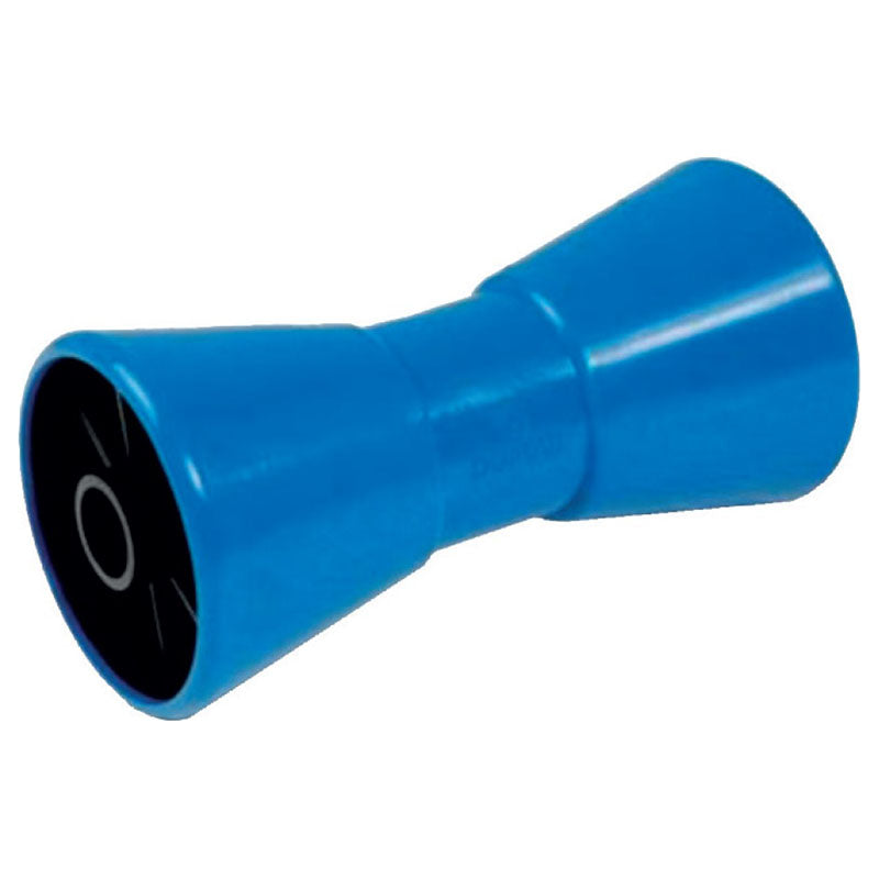 Keel roller PU blue 190x 95 ø22mm