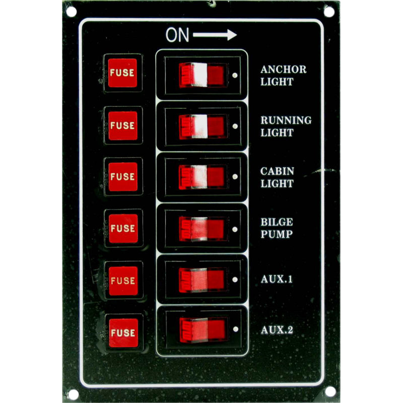 Switch panel Ver.6 ktkt. w/lights