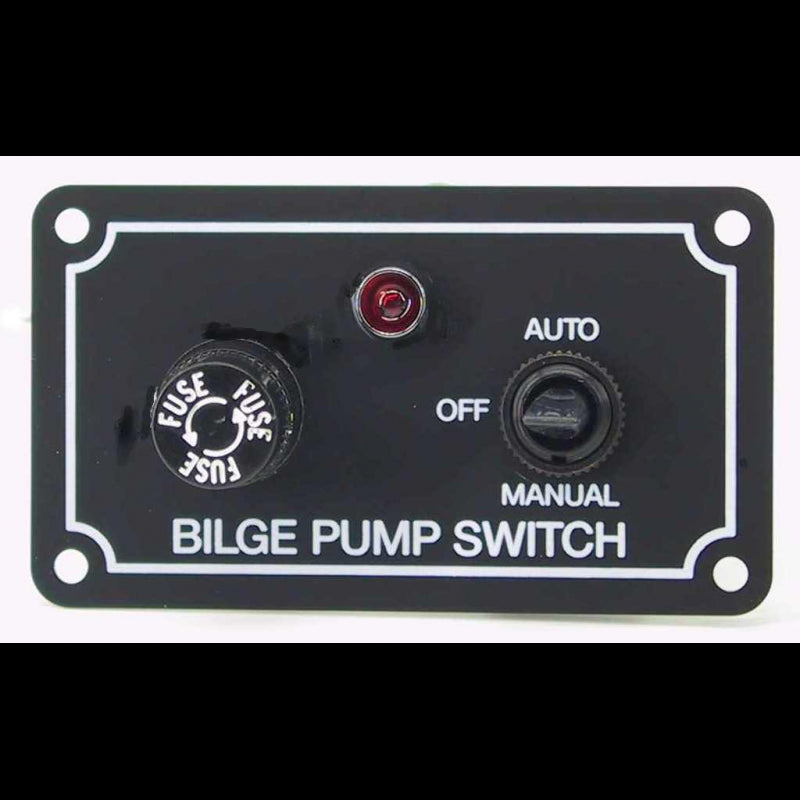 Contact panel for bilge pump