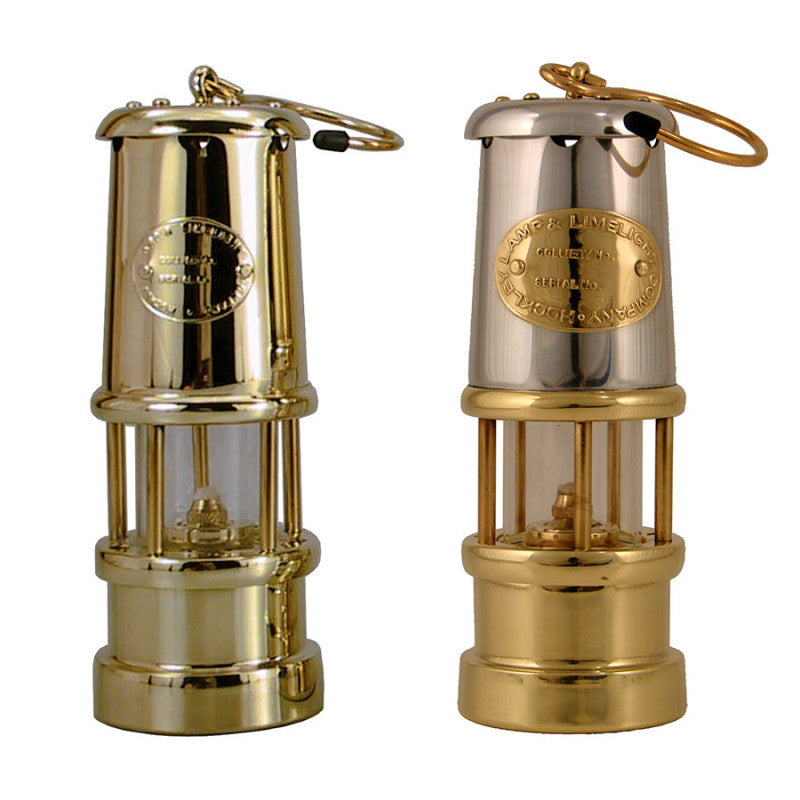 Mine lamp 170mm Brass
