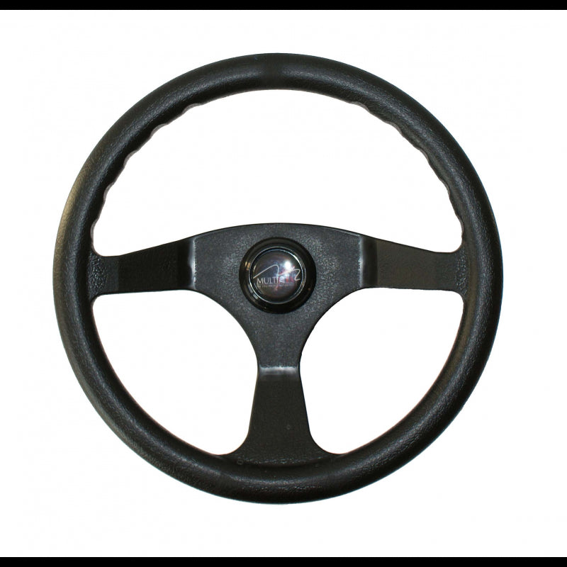 Steering wheel, black, 350mm