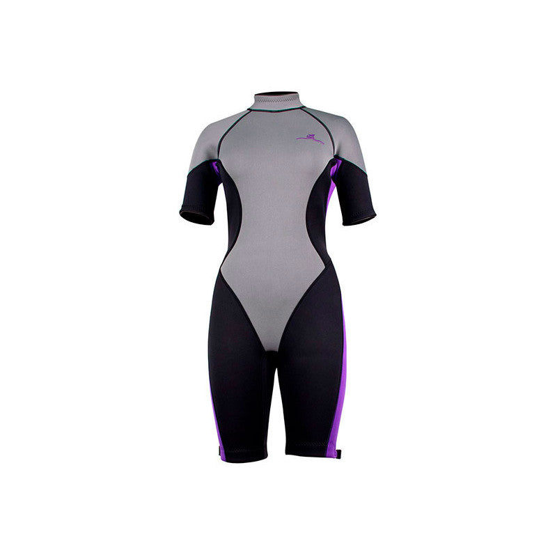 Wetsuit OcenB 3mm lady, purple shrt XS