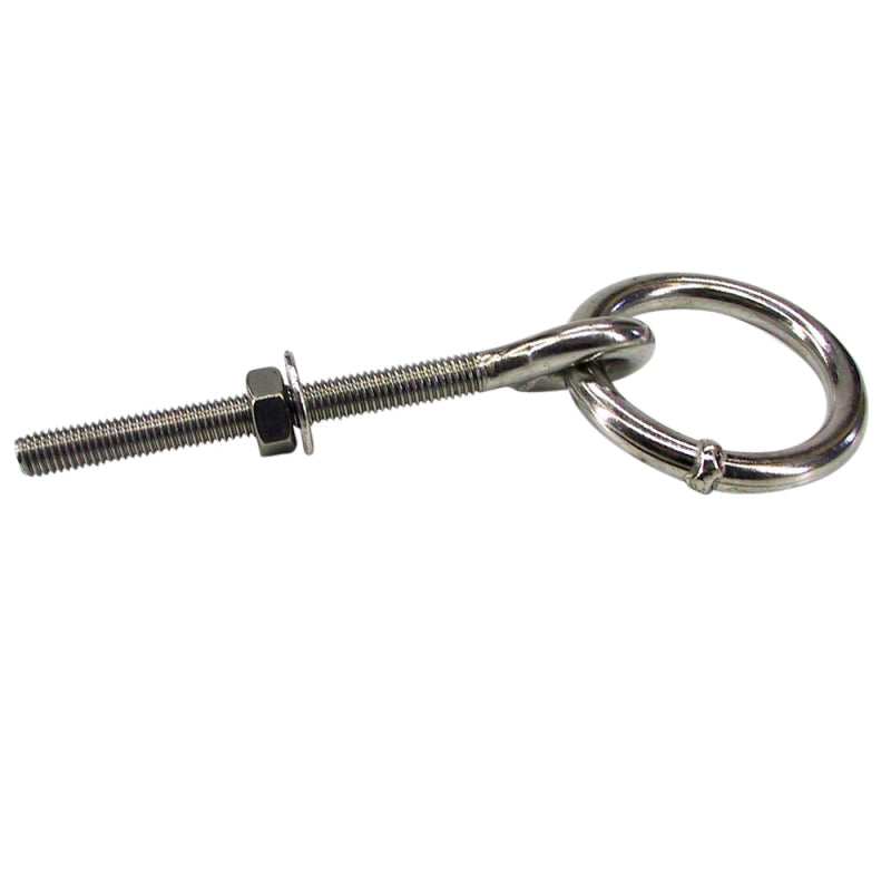 Ring bolts M6, stainless steel