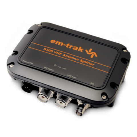 em-trak S300 VHF Antenna Splitter for Class B AIS