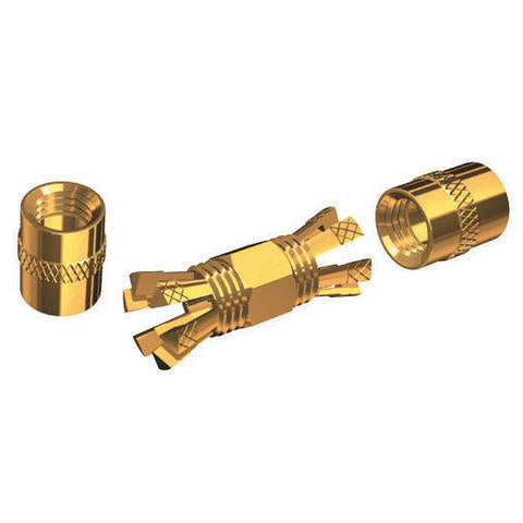 Shakespeare PL-258-CP-G Gold Plated Solderless Connector