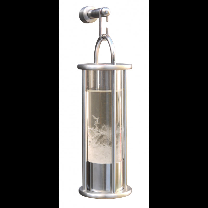 Petern's storm glass stainless steel w/suspension