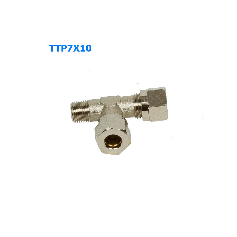 T-piece t/hydr.pump 10mm24UNF 2pcs