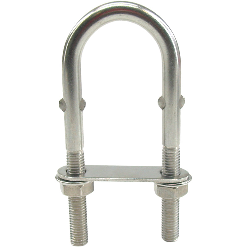 U-bolts, 4x64 stainless steel