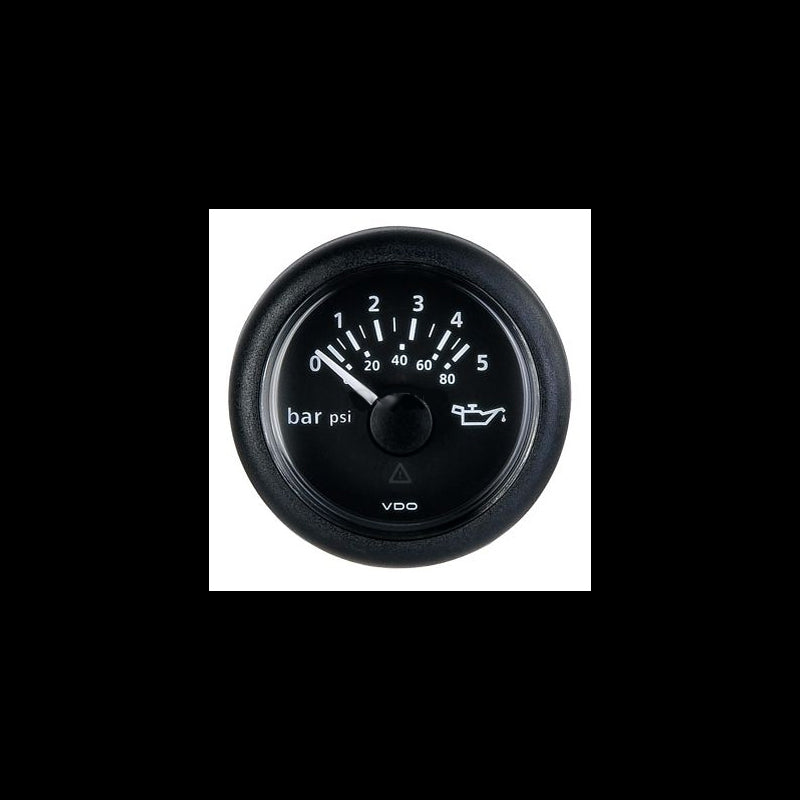 VDO Pressure gauge 5 bar 12V/24V Ø52