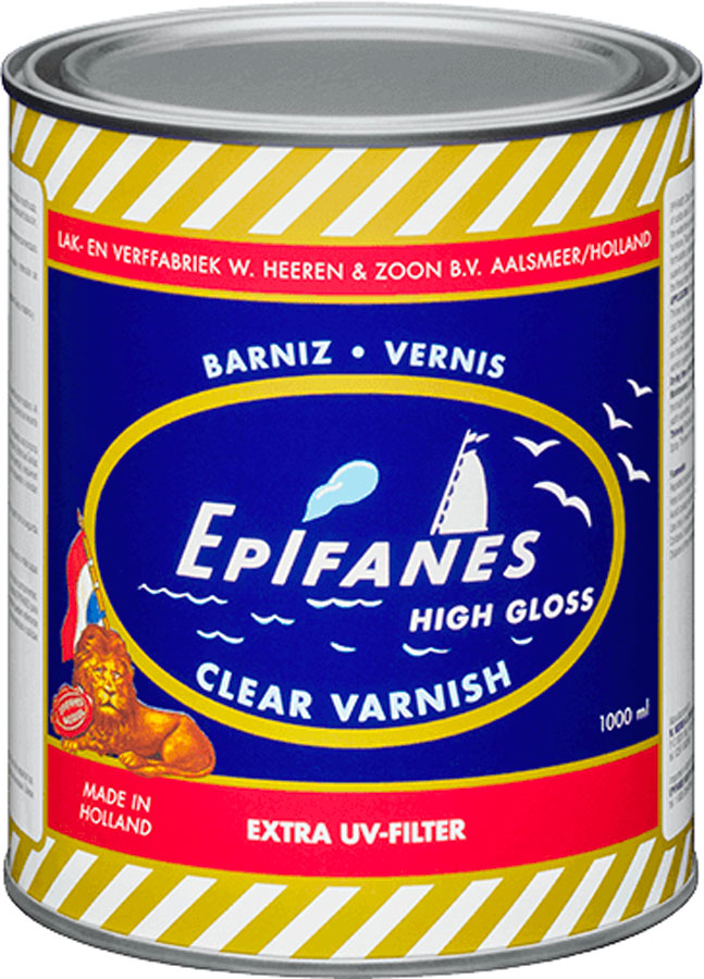 Epifanes boat varnish clear 1/2 ltr.