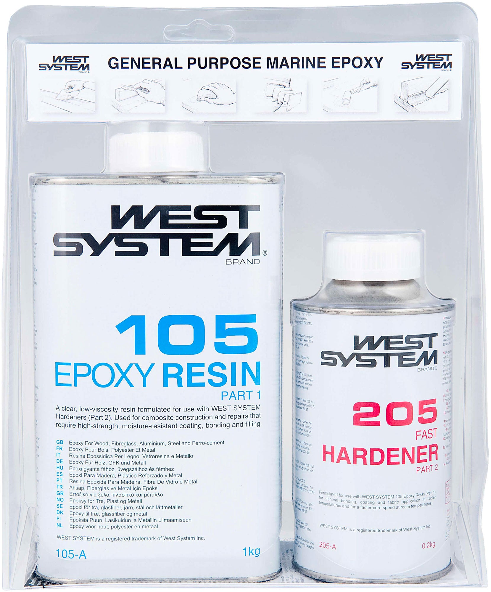 A package 1.2kg R105 H205 Fast WS