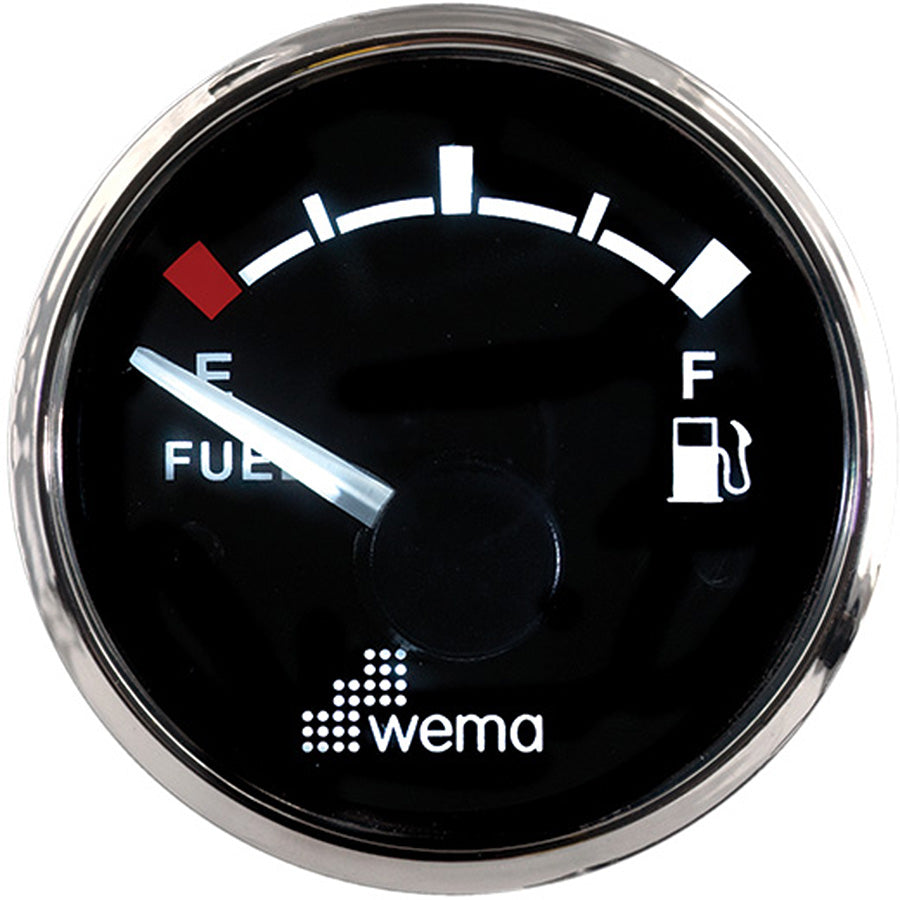 Wema fuel gauge RF/black 0-190 ohm