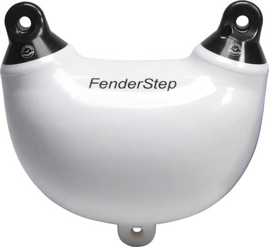 Fender step white W.400 L.400 D.205mm