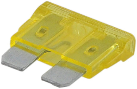 Flat fuse 20 amp. yellow 5 pcs.