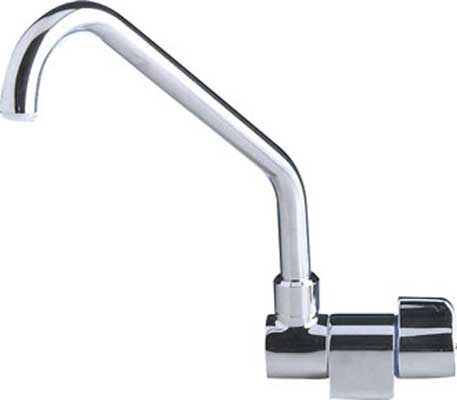 Faucet chrome-plated tall