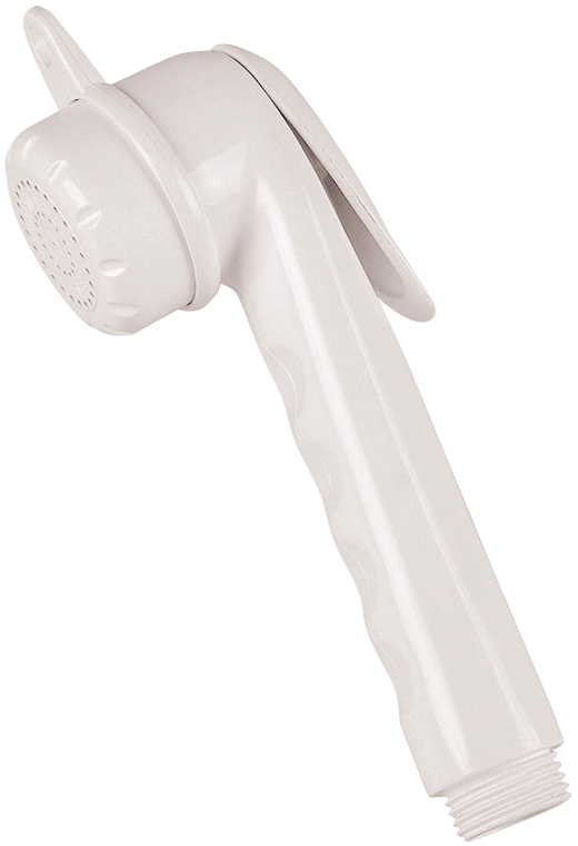 Shower head white long handle