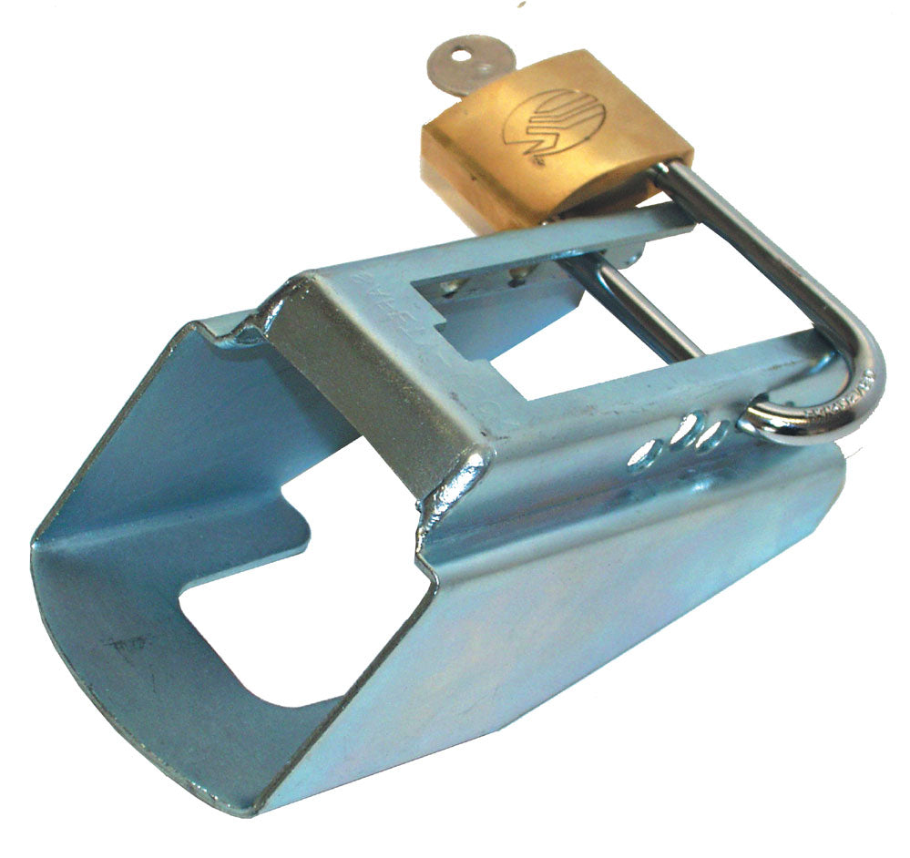 Trailer lock w/padlock