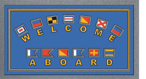 Mat Gran Pavese (flag and welcome) 40x68