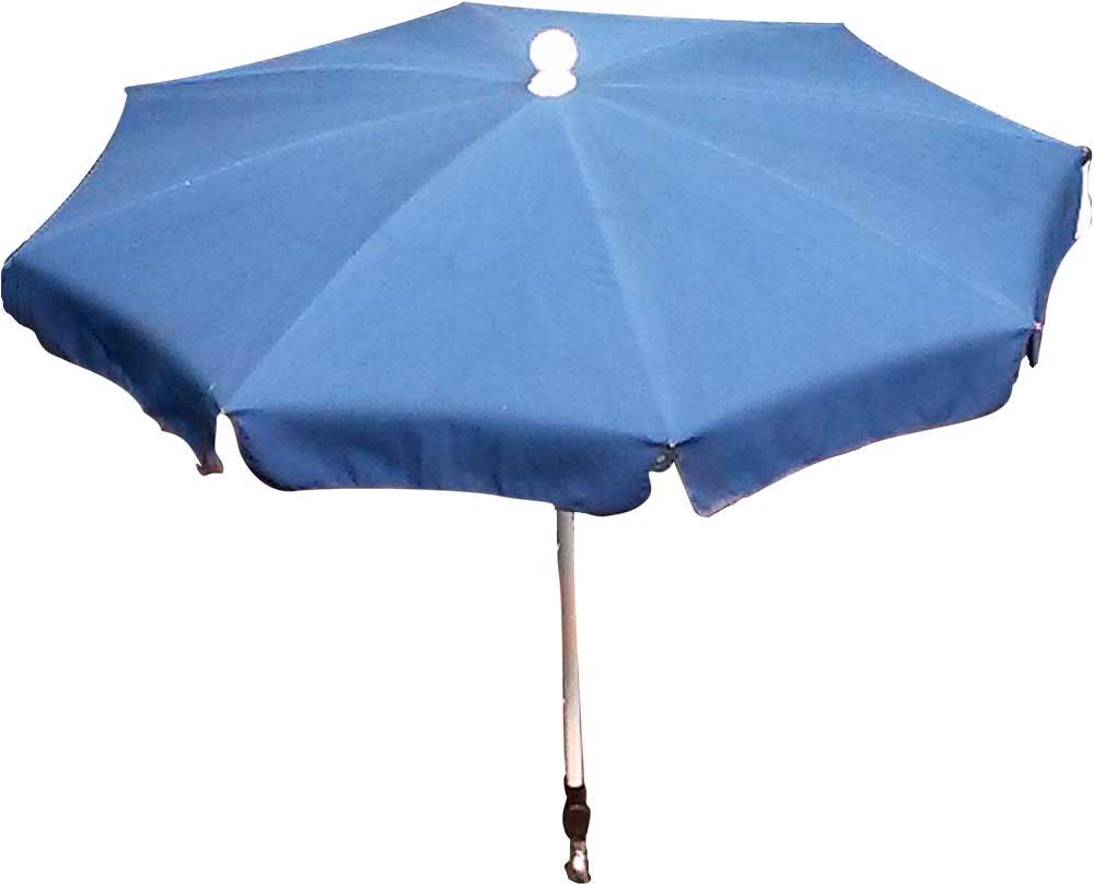 Parasol Ø 150cm blue