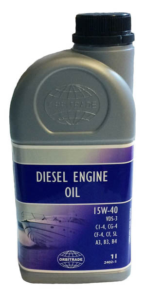 Orbitrade Motor Oil Diesel 15w40 1L