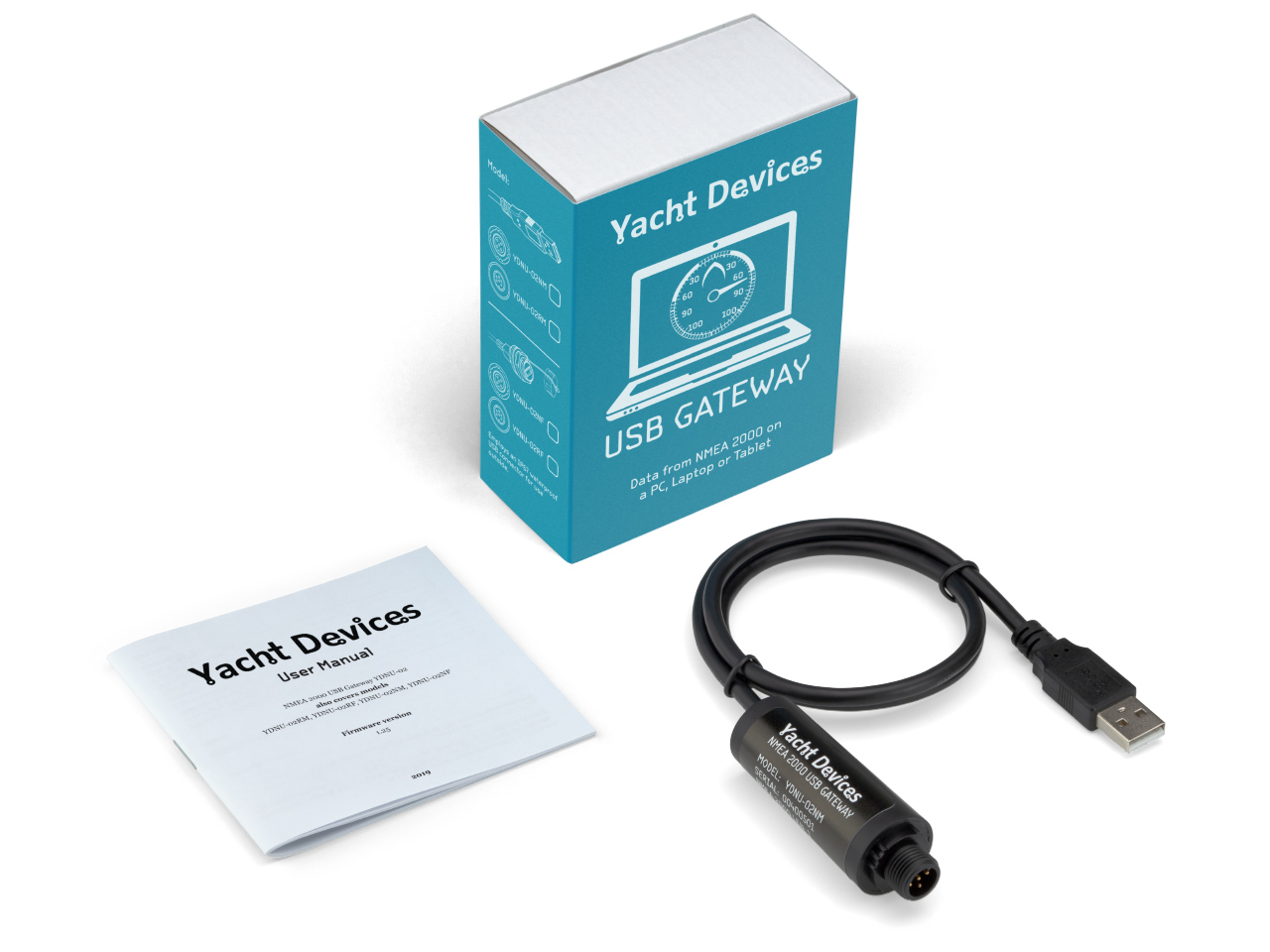 USB male connector YDNU-02 for NMEA2000